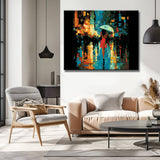 Malen nach Zahlen Menschen Frau mit Sonnenschirm