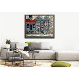 Malen nach Zahlen Bilder Straßencafé