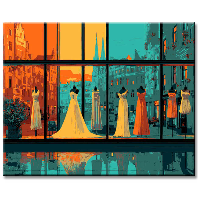 Malen nach Zahlen Altstadt Galerie