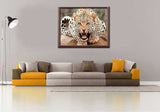 Malen nach Zahlen Tiere leopard