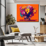 Malen nach Zahlen Freesien