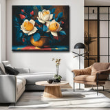 Malen nach Zahlen Gelbe Rosen