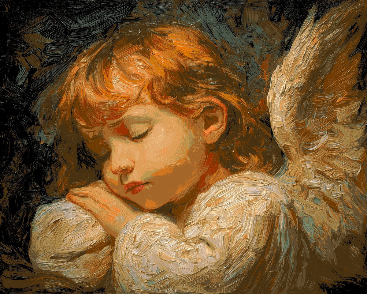 Malen nach Zahlen engel Bilder