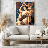 Malen nach Zahlen Bilder maria mit engeln