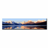 Malen nach Zahlen Bergsee Spiegelung