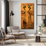 Malen nach Zahlen Afrika Frauen bei der Arbeit Moderne Kunst