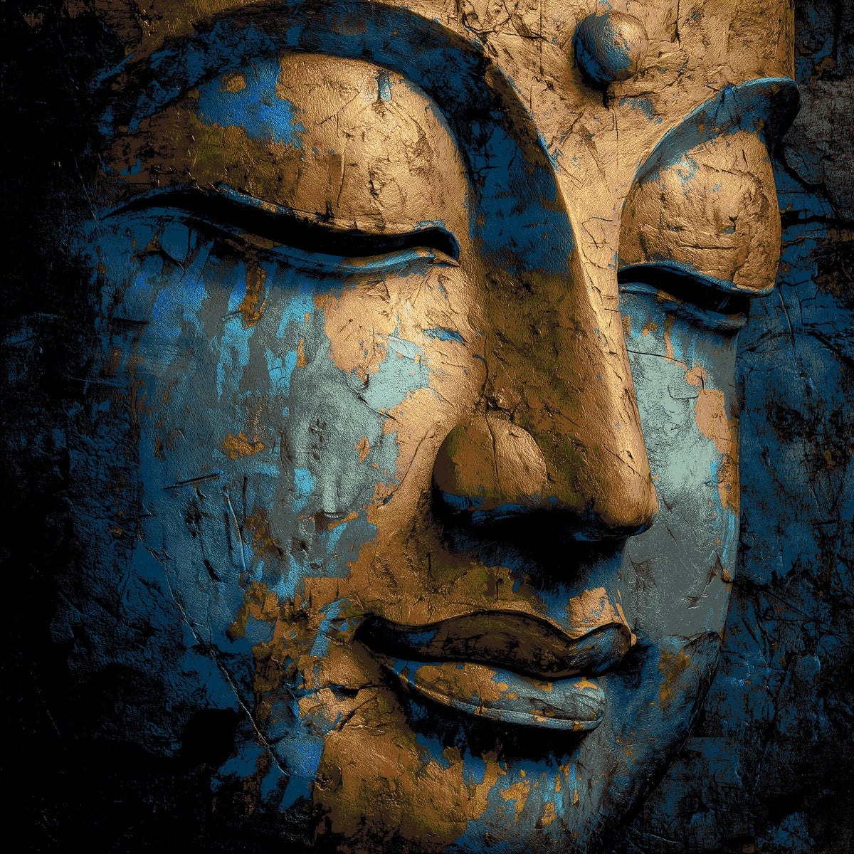 Malen nach Zahlen Buddha Kunst