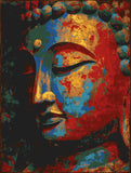 Malen nach Zahlen Buddha Südostasien Farbig