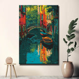 Malen nach Zahlen Kunst Venedig Ansichten