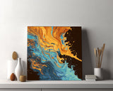 Malen nach Zahlen Moderne Kunst Farben