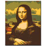 Malen-nach-Zahlen Mona Lisa