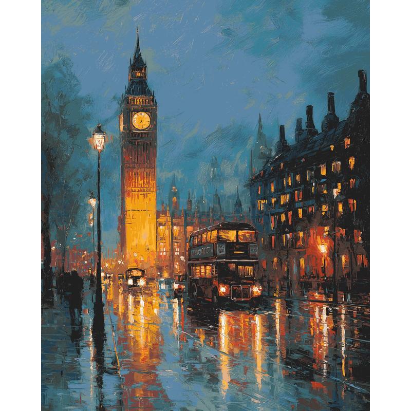 Malen nach Zahlen London