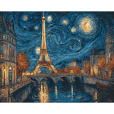 Malen-nach-Zahlen Eiffelturm Paris