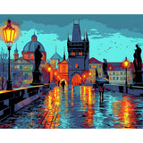 Malen nach Zahlen karlsbrucke prag