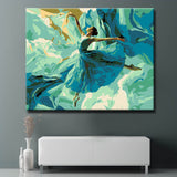 Malen nach Zahlen für Erwachsene Hund mit Zigarre