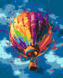 Malen nach Zahlen für Erwachsene Ballon am Himmel