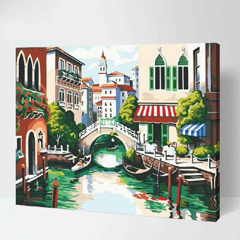 Malen nach Zahlen Venedig