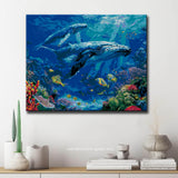 Malen nach Zahlen Unterwasserwelt