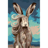 Malen nach Zahlen Hase Tiere