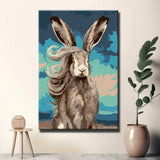 Malen nach Zahlen Hase Tiere