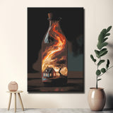 Malen nach Zahlen Flaschenpost