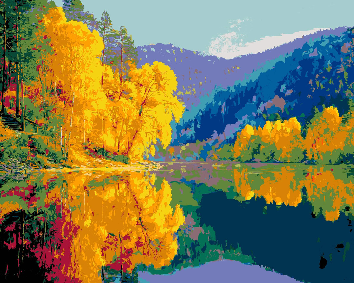 Malen nach Zahlen herbstufer