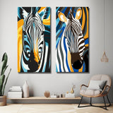 Malen nach Zahlen Zebra tier
