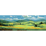 Malen nach Zahlen Landschaft Felder
