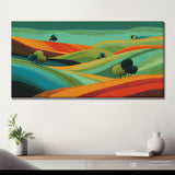 Malen nach Zahlen bunte Felder - 3-teilig (Triptychon)-SS-110-3-teilig