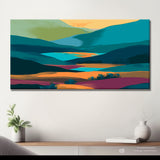 Malen nach Zahlen Flammen Dschungel