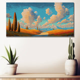 Malen nach Zahlen Wolkenschichten