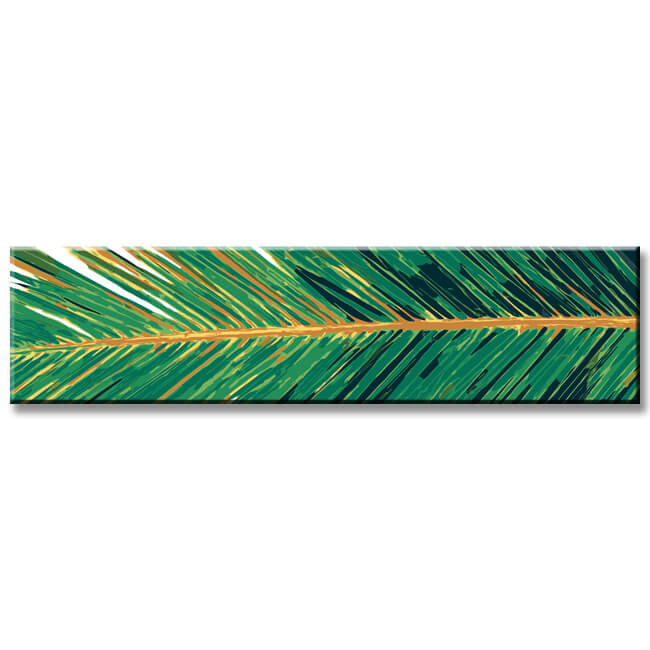 Malen nach Zahlen Palmwedel