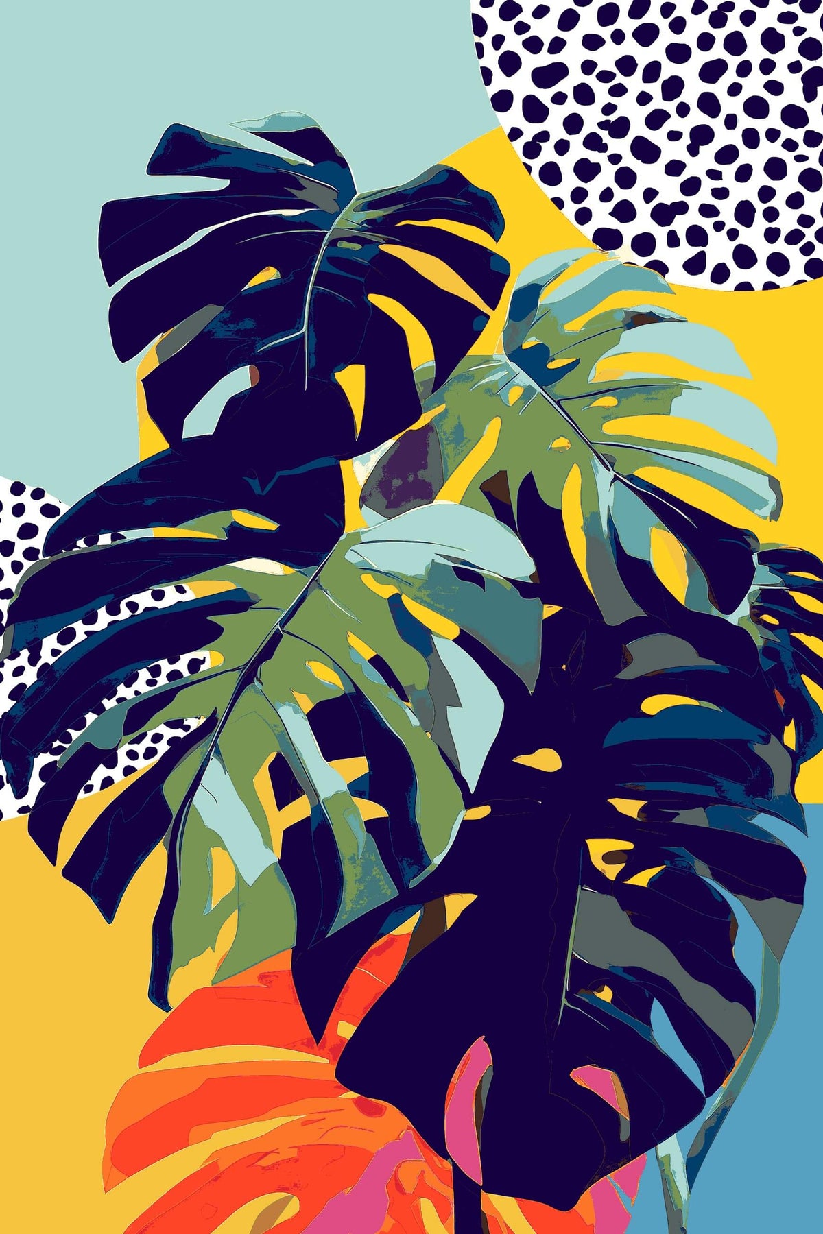 Malen nach Zahlen Pflanzen