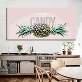 Malen nach Zahlen Ananas candy