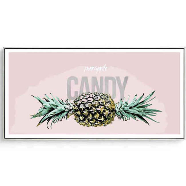 Malen nach Zahlen Ananas Candy
