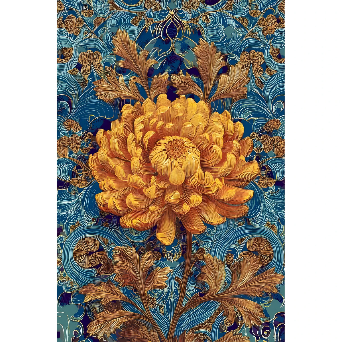 Malen nach Zahlen Blumen