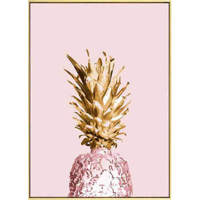 Malen nach Zahlen Ananas