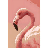 Malen nach Zahlen Tiere Flamingo