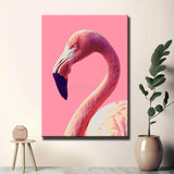 Malen nach Zahlen Flamingo Porträt