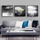 Malen nach Zahlen See still