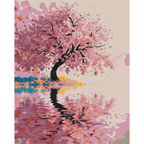 Malen nach Zahlen Baum Fantasie