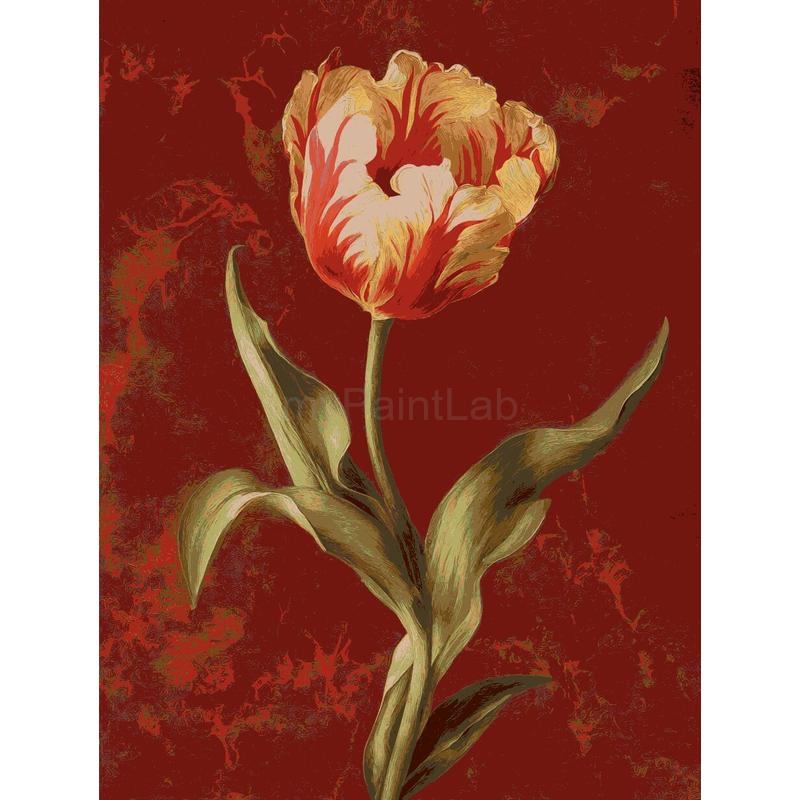 Malen nach Zahlen Blumen