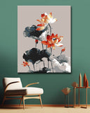 Malen nach Zahlen Blumen