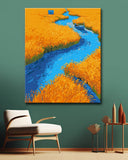 Malen nach Zahlen Flusslandschaft