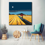 Malen nach Zahlen Fahrt nach Hause