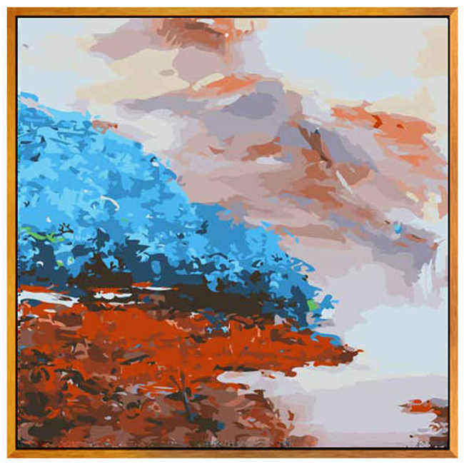 Malen nach Zahlen Abstrakt