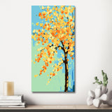 Malen nach Zahlen Gelbe Blüten