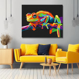 Malen nach Zahlen Chamaeleon