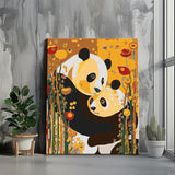 Malen nach Zahlen Panda schlafsack
