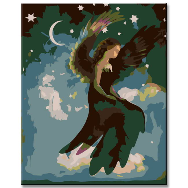 Malen nach Zahlen Sternenstaub